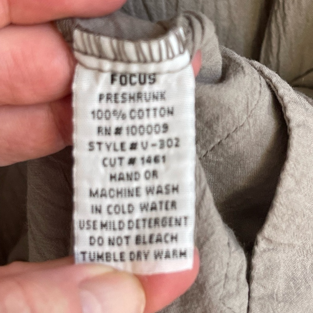 Focus Casual Life draped neck artsy top - Picture 6 of 7